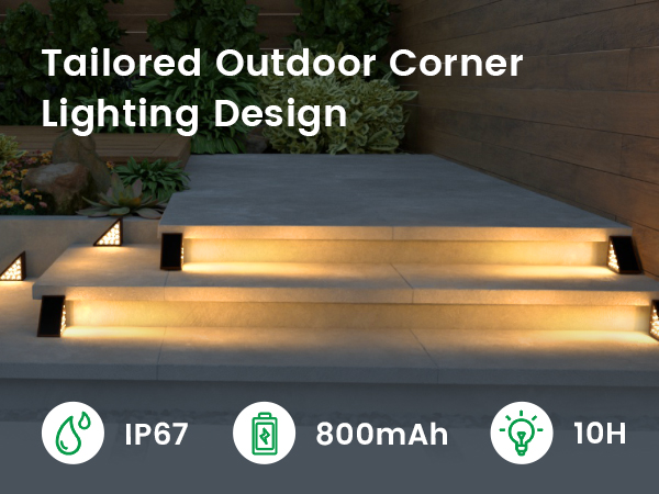 outdoor Solar Step Lights 
