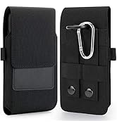 Mopaclle Nylon Cell Phone Holster Compatible with iPhone 14 Pro Max 14 Plus 13 Pro Max 8 Plus 7 P...