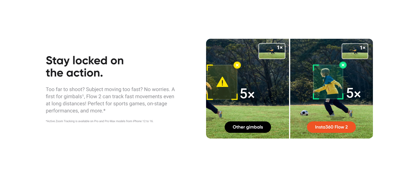 Intsa360 Flow 2 White Gimbal Stabilizer for Smartphone