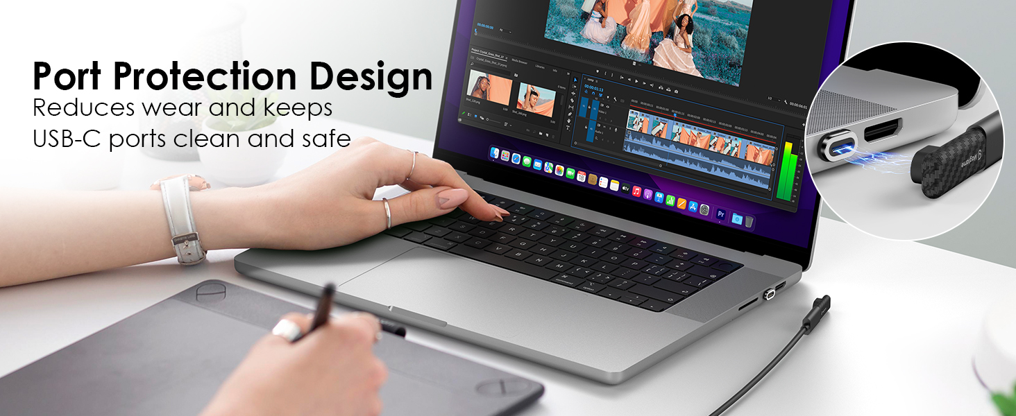 usb c male to usb c female adapter