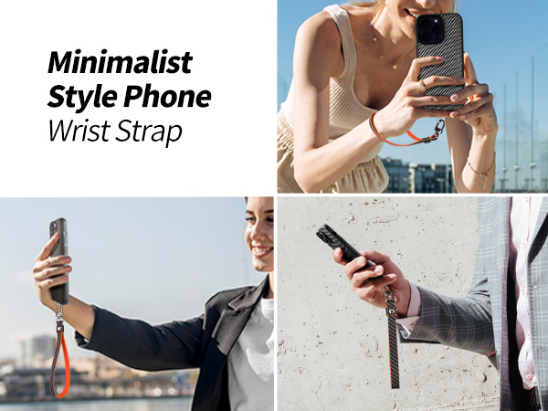 Carbon Fiber Phone Wrist Strap