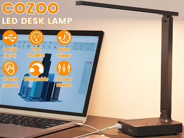 COZOO LED Desk Lamp