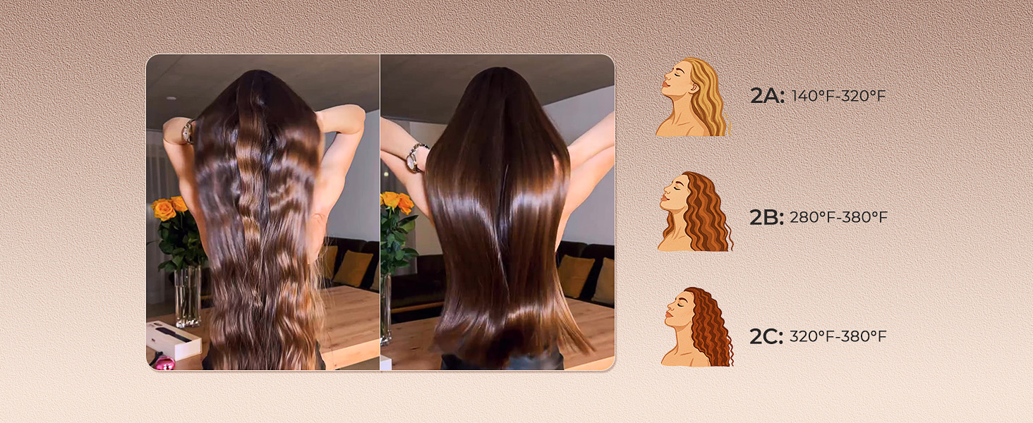 TYMO Flat Iron Hair Straightener