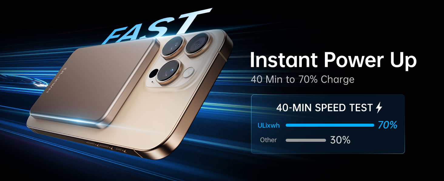 portable power bank fast charging wireless iphone charger fast charging portable battery charger