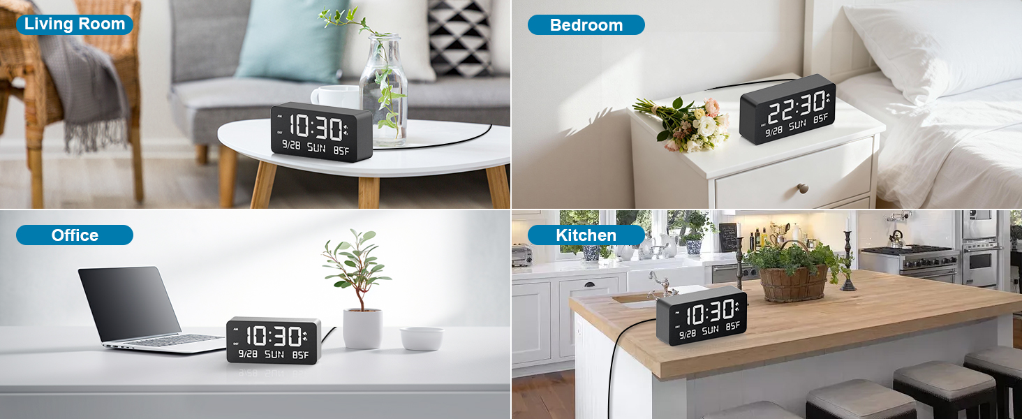 clock for bedroom