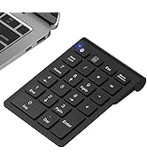 cimetech Bluetooth Numeric Keypad, 22-Keys Wireless Number Pad for Data Entry, Portable Multi-Fun...