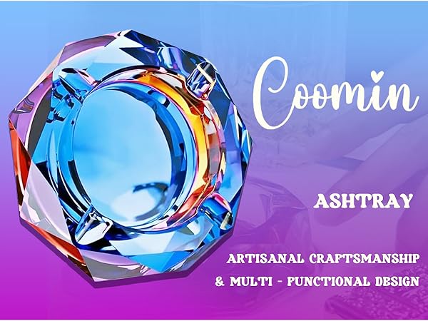 Coomin Glass Ash Tray