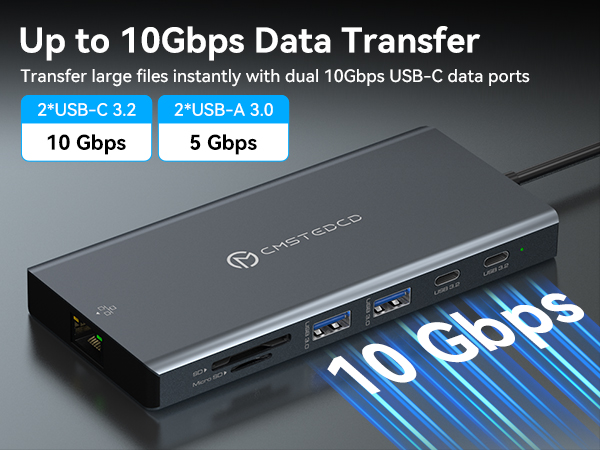 10Gbps docking station