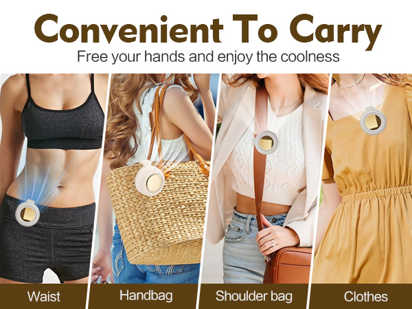 Portable Silent Mini Bladeless Electric Fan