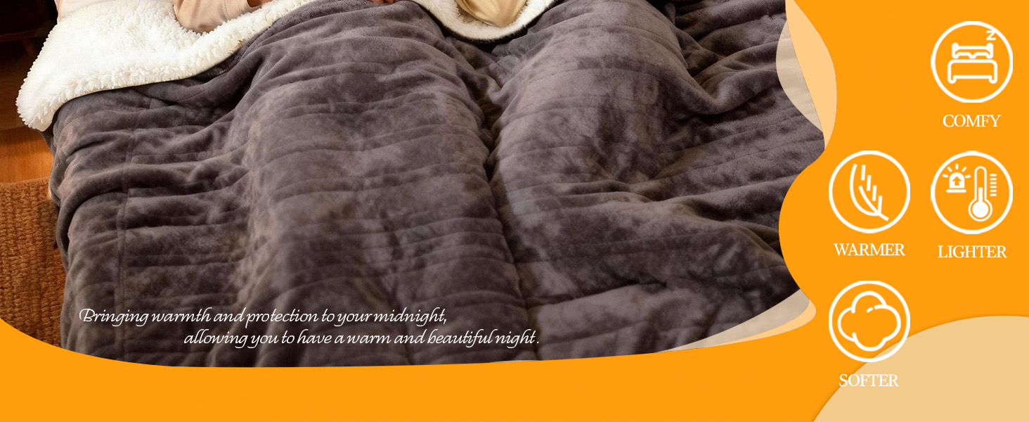 Heated Blanket Queen Size