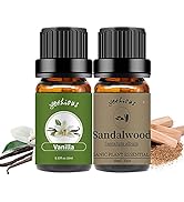 yethious Vanilla Sandalwood Essential Oils Set Pure Natural Organic Vanilla Aromatherapy Oils for...