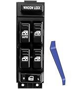 Master Power Window Switch Driver Side Compatible for 2000-2002 Chevy Silverado Suburban Tahoe Av...