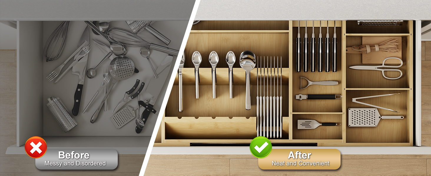 Silverware Drawer Organizer