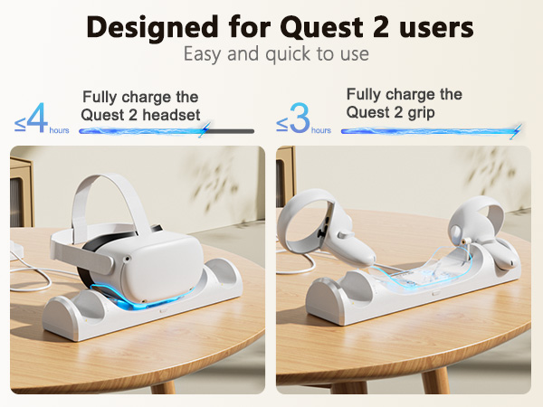 quest2 headset charging station