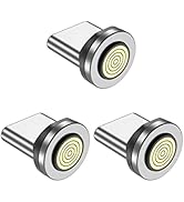 EndlesShine 9 Pins Magnetic Charging Cable Tips Connectors for Type C Android Devices Fast Chargi...