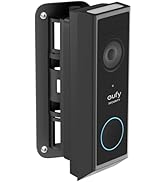CaGuan Adjustable Doorbell Mount(35°-145°) for eufy Video Doorbell E340/C31/C30/C210/S330, No-Dri...