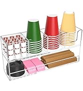 rotating acrylic cup dispenser