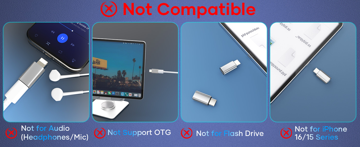  USB C to Lightning Adapter