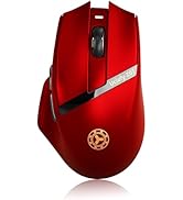 Uciefy Z07 Bluetooth Wireless Mouse, Dual Mode (2.4G+BT5.1) Bluetooth Mouse, USB C Rechargeable w...