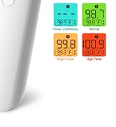 Synolmedic Thermometer, Accurate Digital Baby Thermometer with Fever Alarm, Infrared Thermometer