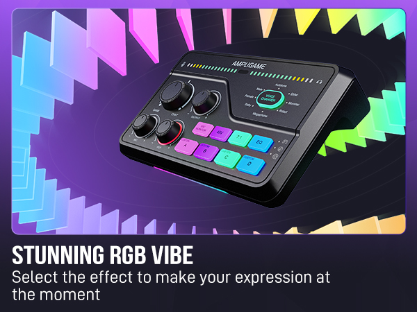 SC8 colorful RGB Lighting