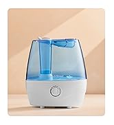 Cool Mist Humidifiers for Bedroom - 2.2L Water Tank, Baby, Office, Quiet Ultrasonic Air Vaporizer...