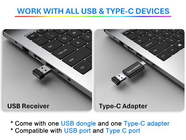wireless keyboard mouse combo