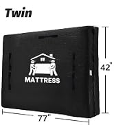 Mattress Bags for Moving, BETU Mattress Protector Waterproof Mattress Cover Twin Size Storage Bag...