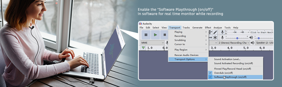 usb lavalier microphone