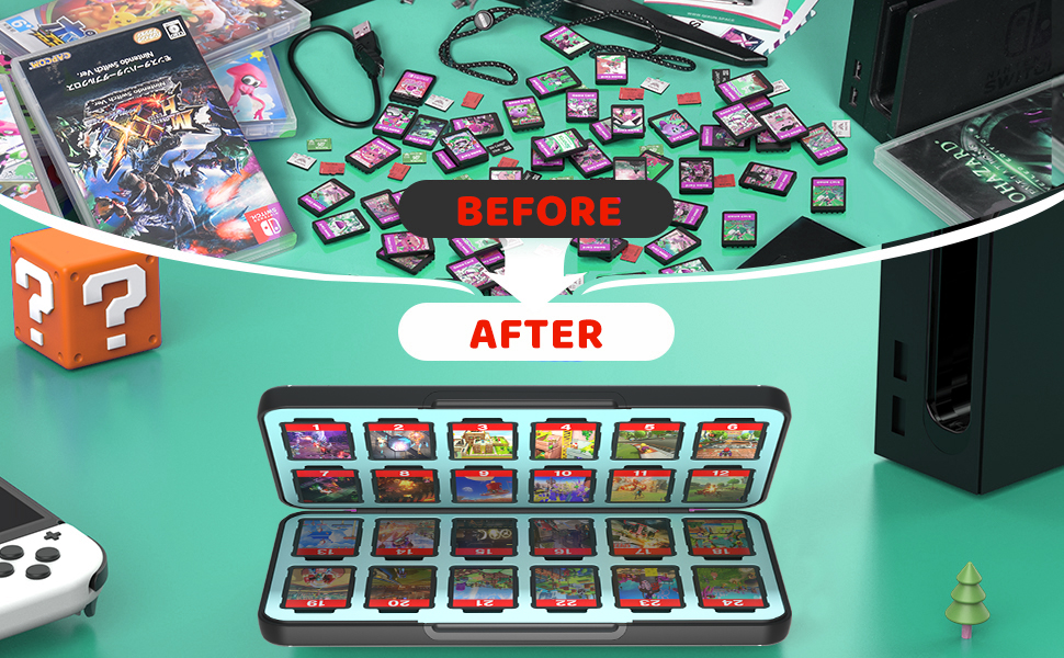 Switch game card case switch game case switch game card holder switch game card storage