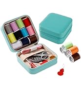 TYRRHHIR Sewing Kit for Beginners and Advanced, with Sewing Tools, Supplies, Storage Case, Blue, ...