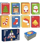 OHOME Stocking Stuffers for Kids - Slap Card Game Snowman Sock Cane Bell Hat for Family Kids Adul...