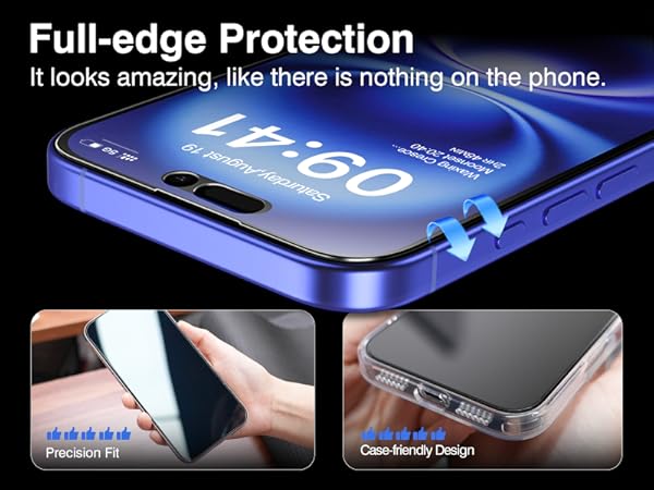 iphone 16 plus privacy screen protector