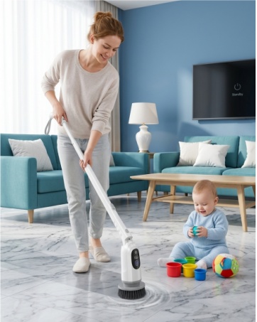 Electric Spin Scrubber