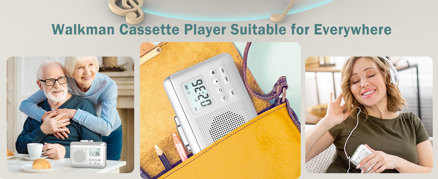 Walkman cassette player