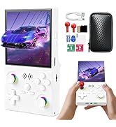 XF40V Retro Handheld Game Console, Retro Gaming Console 4.0'' IPS Screen Linux System Built-in 64...