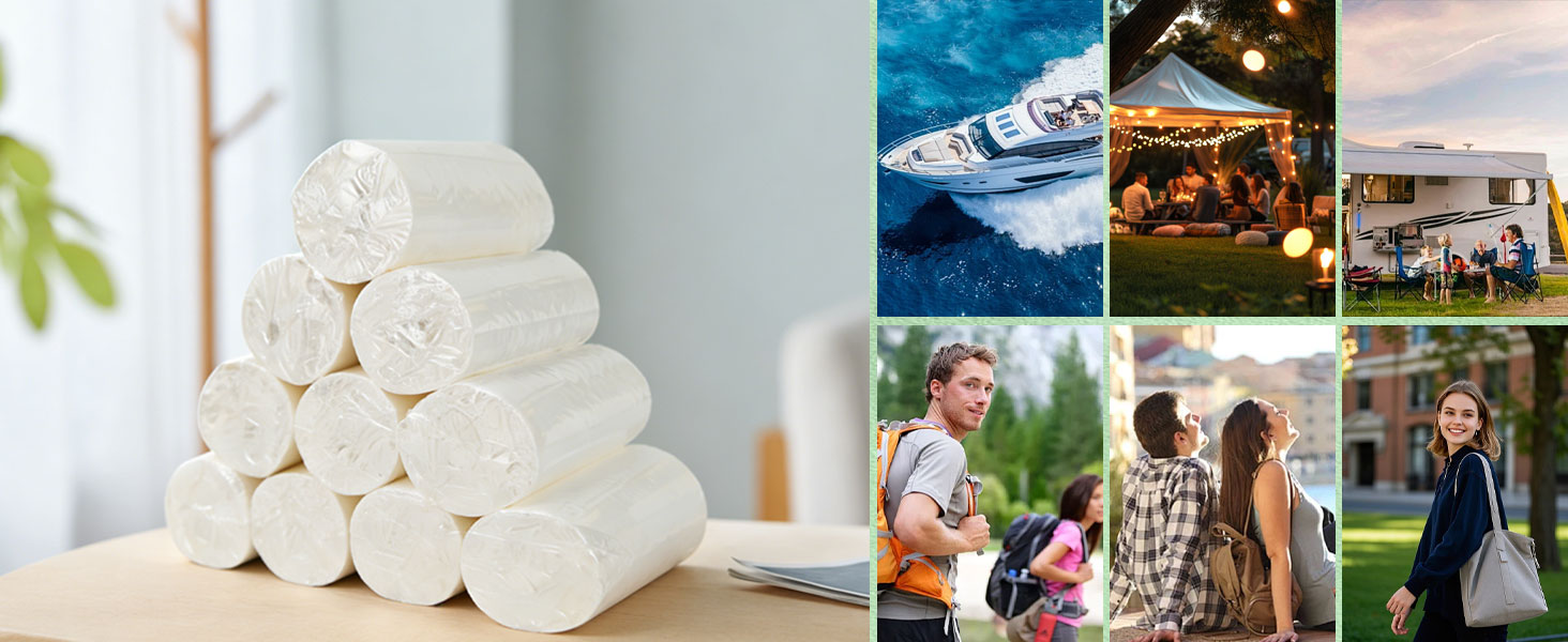 travel size toilet paper to go packs portable toilet paper