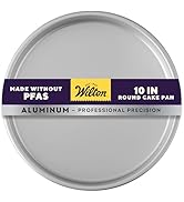 Wilton Aluminum Bakeware Round Tiered Cake Pan - Made from Natural Anodized Aluminum - Durable Ca...