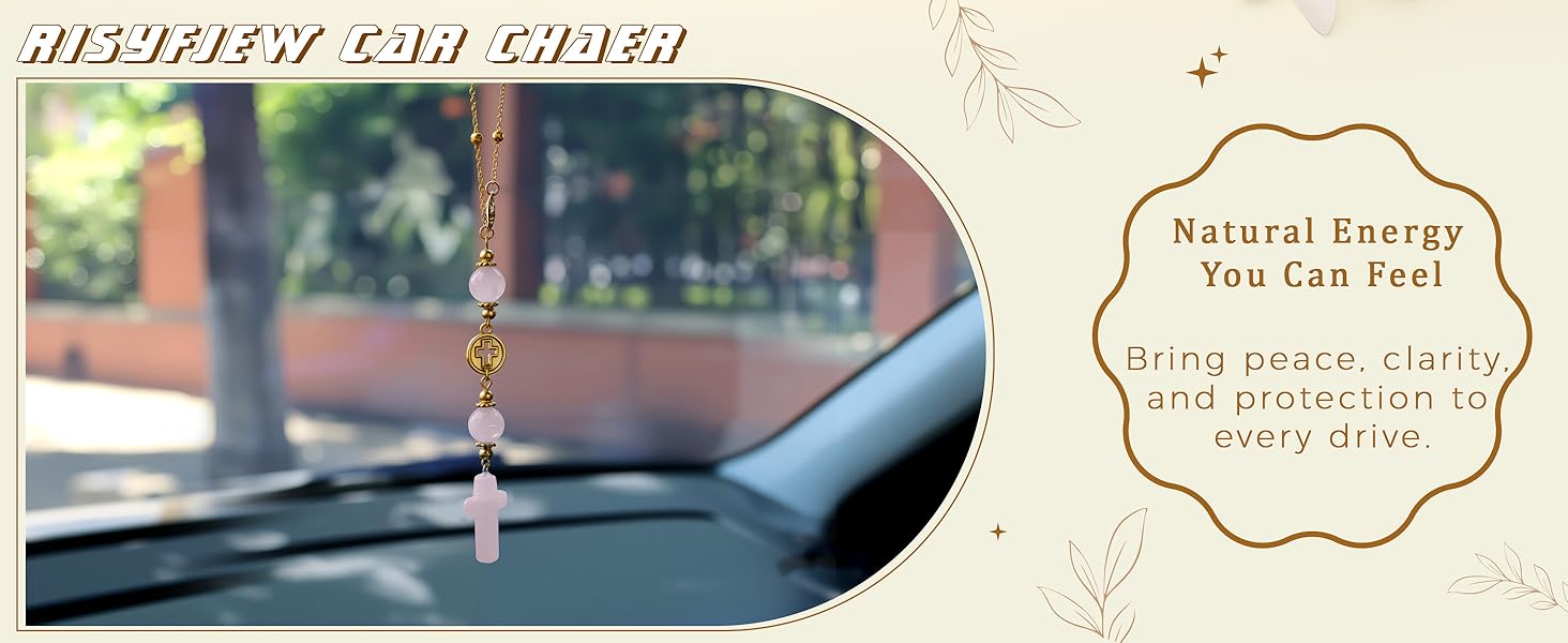 cross car charm