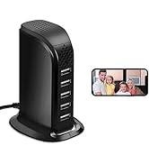 Hidden Camera Charger,1080P Wireless Indoor Security USB Charger Spy Cameras Nanny Cam Mini Secre...