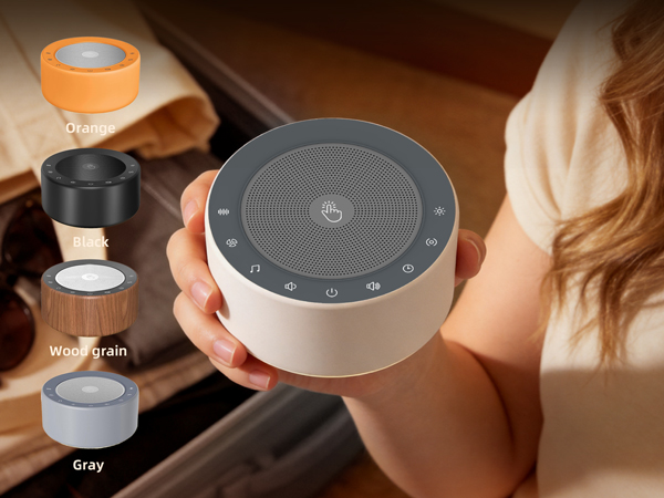 Kipcush White Noise Machine with Night Light