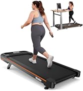 Niceday Walking Pad Treadmill with 10% Auto Incline, 400lbs Capacity, Under Desk Treadmill for Ho...