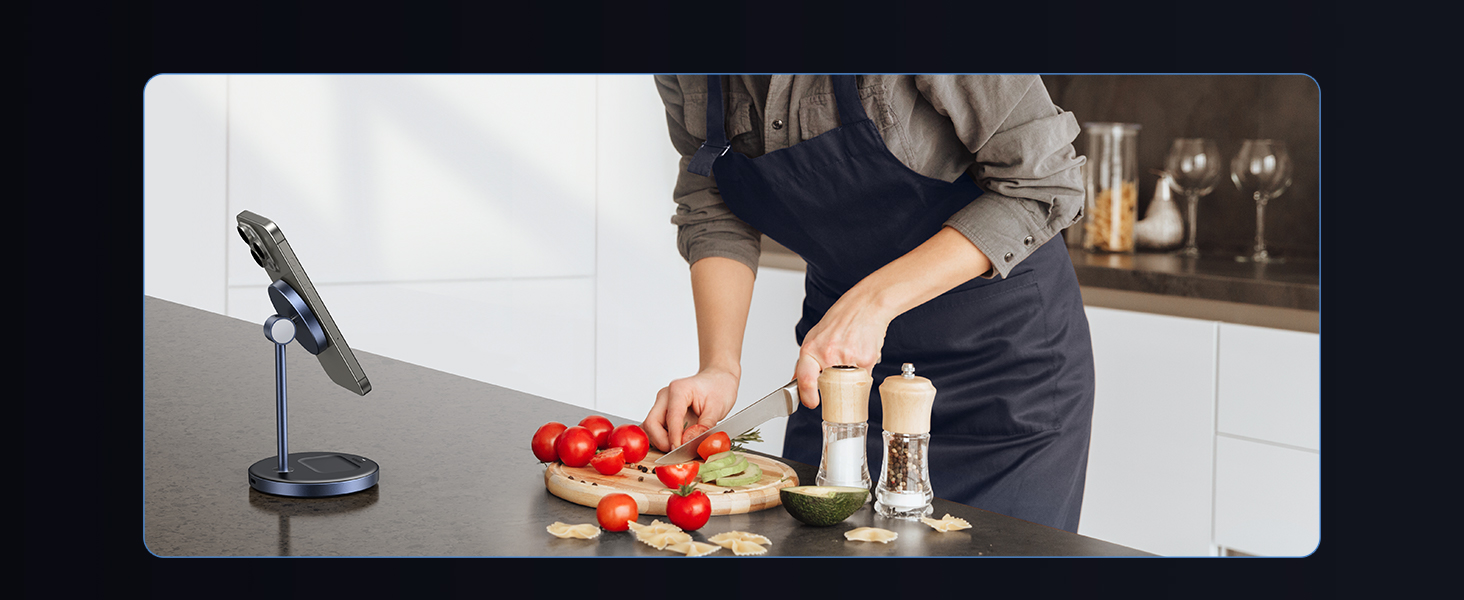 Office-friendly wireless charger, instant charging with a simple placement