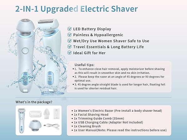 facial epilator for women