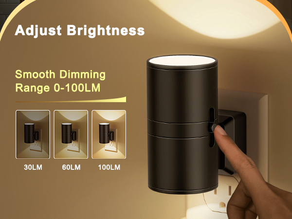 Dimmable Night Light Plug in