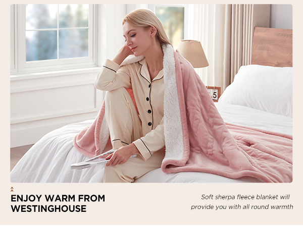 electric blanket throw