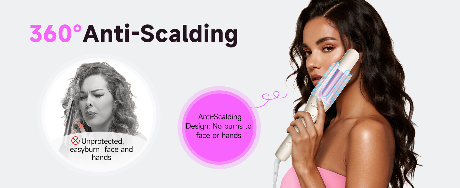 automatic curling iron rotating