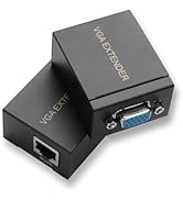 YAOHDAOD VGA Over Ethernet,VGA Female to RJ45 Cat5e/Cat6 Ethernet Cable Converter Signal Extender...
