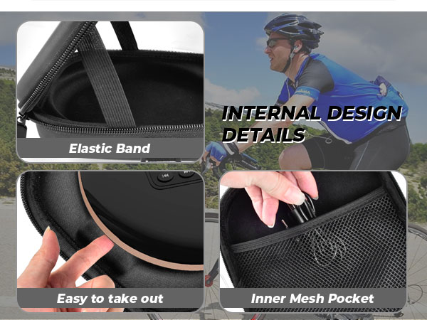 Portable cd player storage case