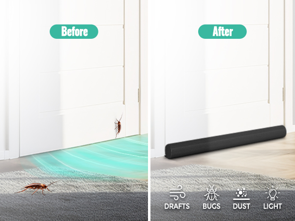 draft stopper for bottom of door